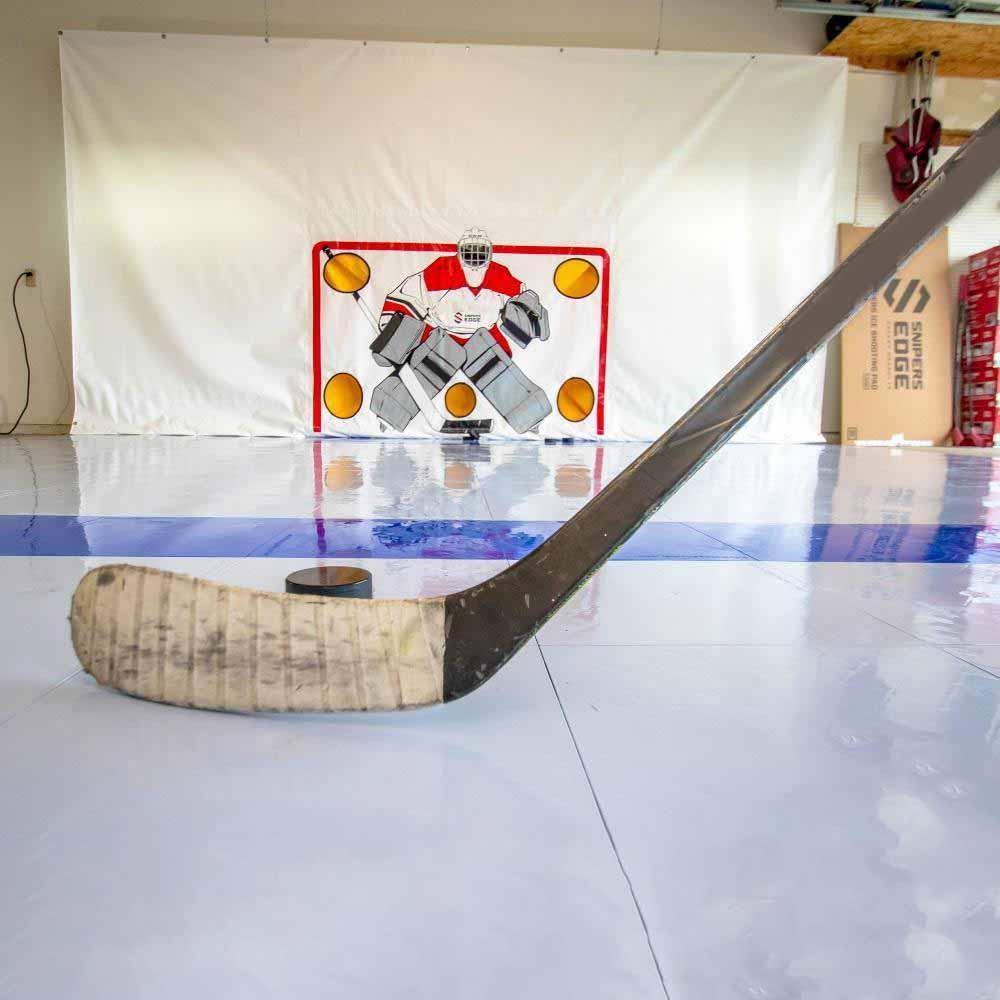 Dryland Hockey Tiles vs Hockey Shooting Pads