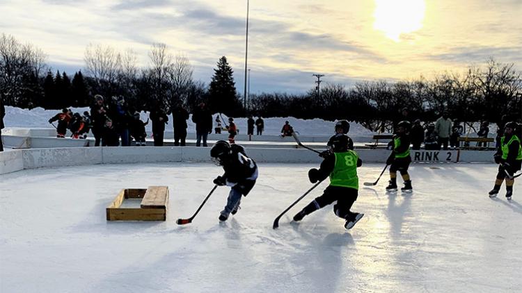 The Magic of Outdoor Hockey